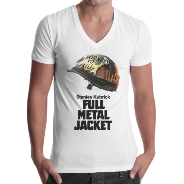 T-Shirt Uomo Scollo V FULL METAL